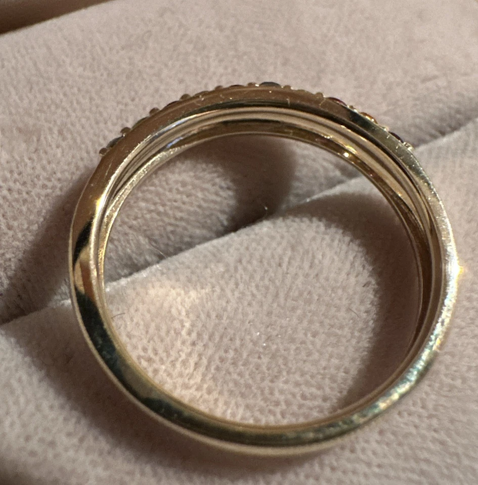 Ring Gg 375, Multiedelsteine, Gr. 56(17,8), 2,64 Gramm - Bild 3 von 4