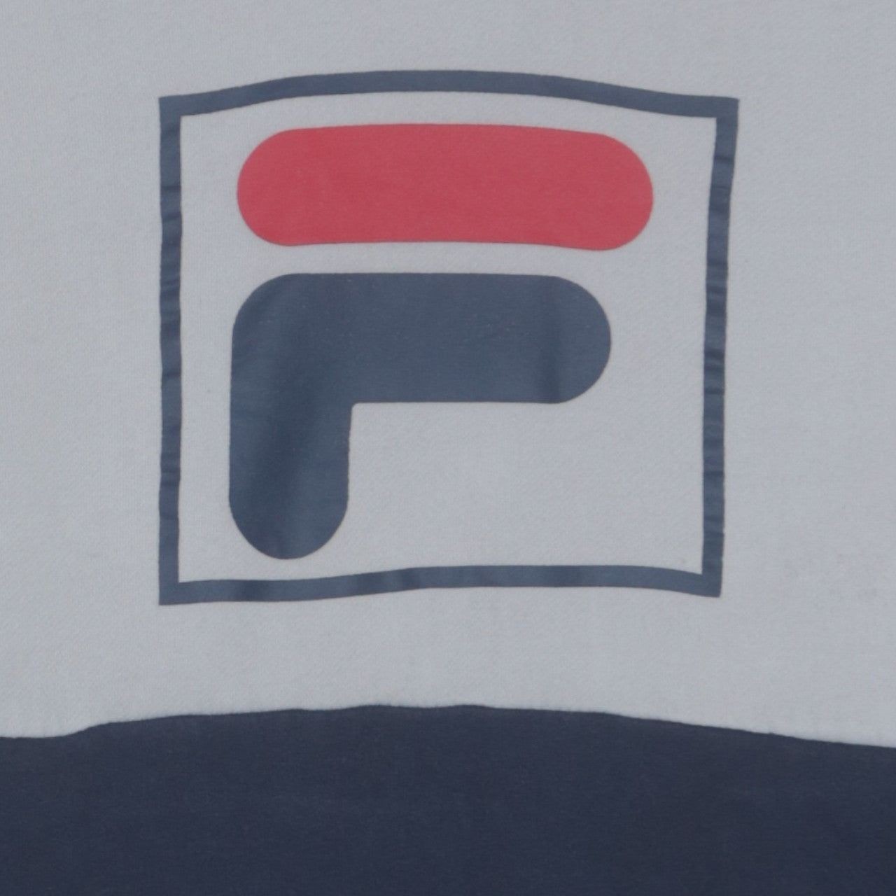 Felpa con cappuccio vintage FILA BLU UOMO XL