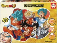 Educa Borras 250-Teiliges Poster-Puzzle Dragon Ball