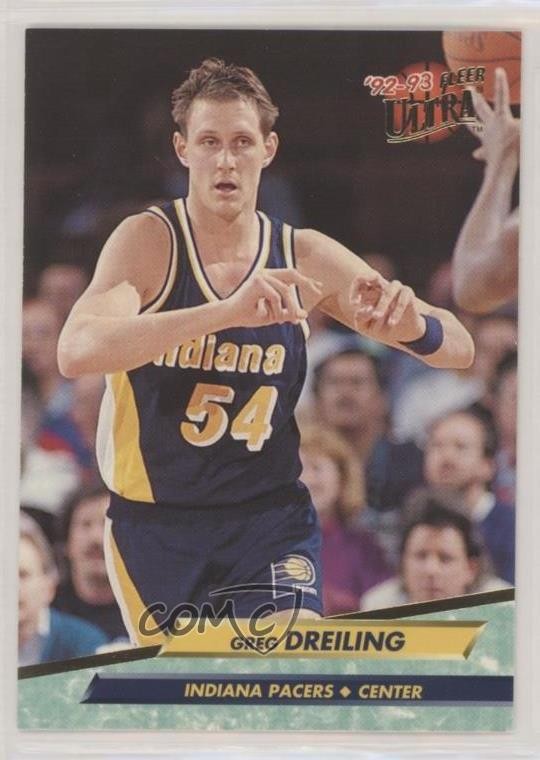 1992-93 Fleer Ultra Greg Dreiling #273 te2