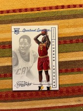 **05 of 10** ANTHONY BENNETT 2013-14 Panini Signatures #324, Cavs Former #1 Pick