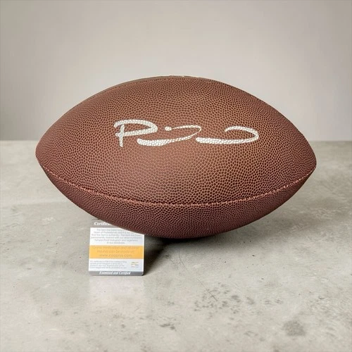 Patrick Mahomes Signed Football #15 Kansas City Chiefs Autographed w/COA