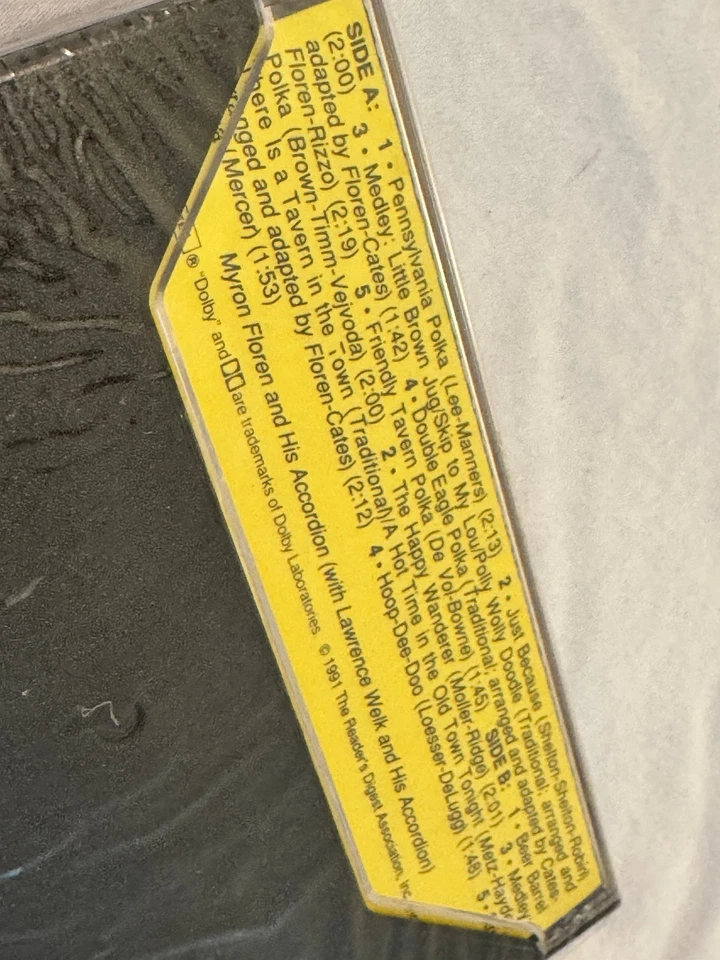 POLKA PARTY CASSETTE TAPE MYRON FLOREN & HIS ORCHESTRA New Sealed - Image 3 of 3