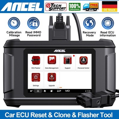 ANCEL EC500 ECM E~U Flashing Klonen Reset Initialisierung Lesen Schreiben EEPROM