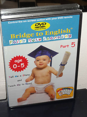 Bridge To English - Fairy Tale Learning Part 5 (DVD) Age 0-5! BRAND NEW!