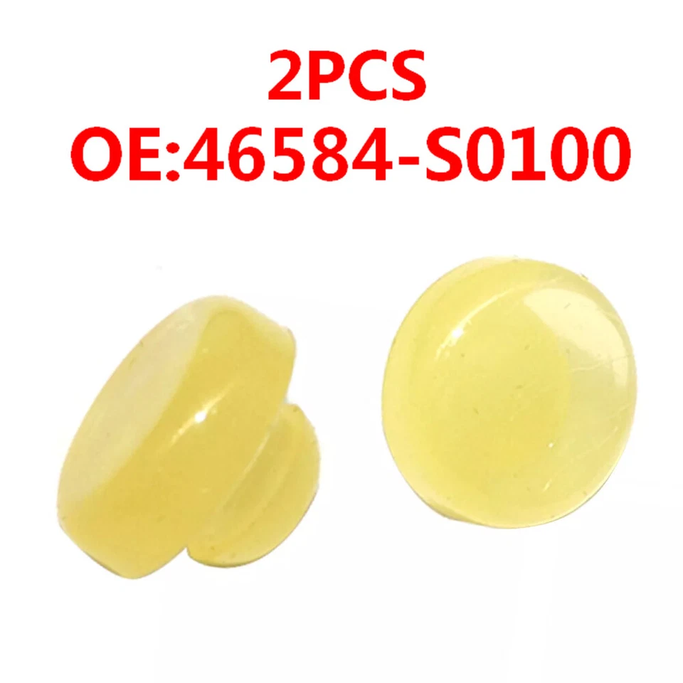 Interruptor de pedal de embrague de freno apto para Nissan 1984-2017 2 piezas tapón de goma stock en EE. UU. Foto 2 de 4