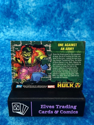 The Incredible Hulk SINGLE Non-Sport Trading card by Topps 2003 MARVEL - Picture 16 of 148