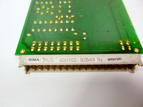 HIMA F3405 F 3405 Steckkarte Eurocard - Picture 3 of 4