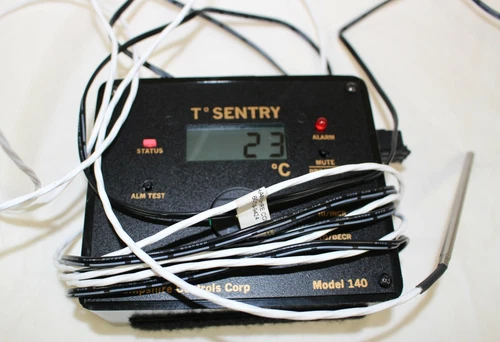 New! Hampshire Controls T° SENTRY 140-100RB Temperature Monitoring Alarm System