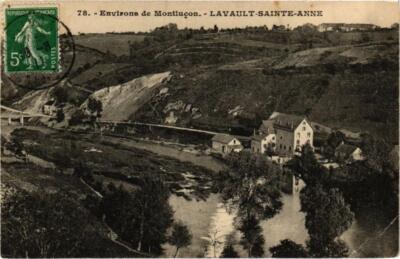 AK Umgebung von Montlucon - Lavault-Sainte-Anne (262412)