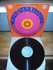 Various ‎"World Star Festival" LP United Nations ‎– 88888 DY ITA 1969