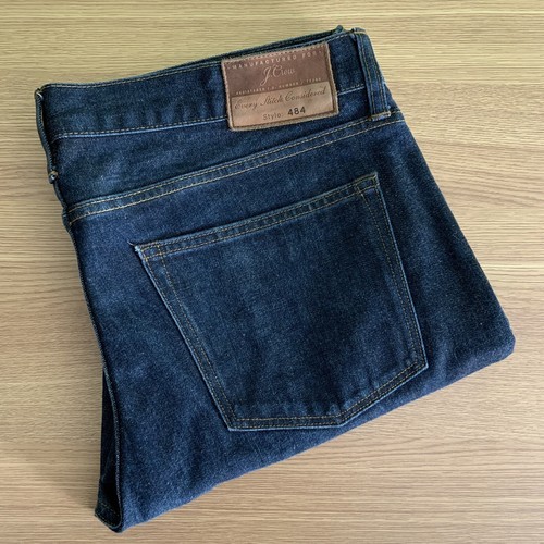 J Crew 484 35x32 Kaihara Japanese Denim 