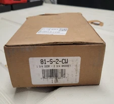 Don-Jo 81-S-2-CW Wrap Around Cover Plate (2 3/4 cylindrical lock) Security Scar