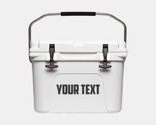 Cooler Box Decals - Custom Cooler Decals - Personalized Cooler Decals