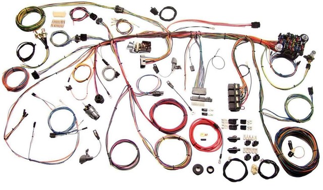 Diagram American Autowire Wiring Harness 69 Mustng