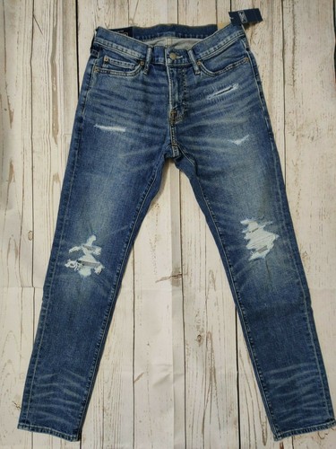 NUOVO ABERCROMBIE \u0026 FITCH Felix Ripped Super Skinny 29x30 30x30 32x32  Camicia di jeans | eBay