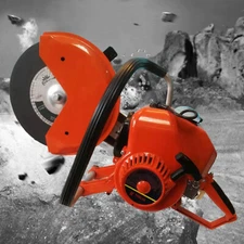 11.8" Gasoline Concrete Saw Concrete Cut Off Saw 6.8HP 2-stroke Engine 106.8CC