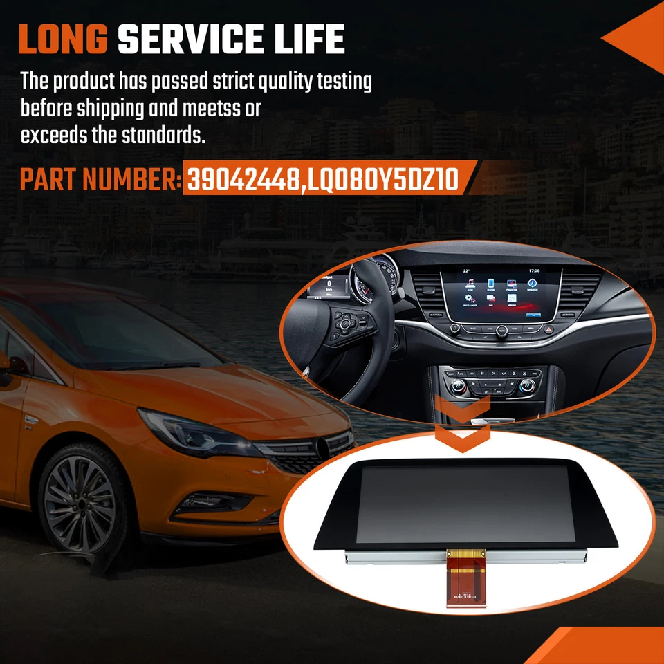 Für Opel Astra K IntelliLink 900 GPS Radio 8" LCD Monitor Display Touch Screen - Bild 4 von 4