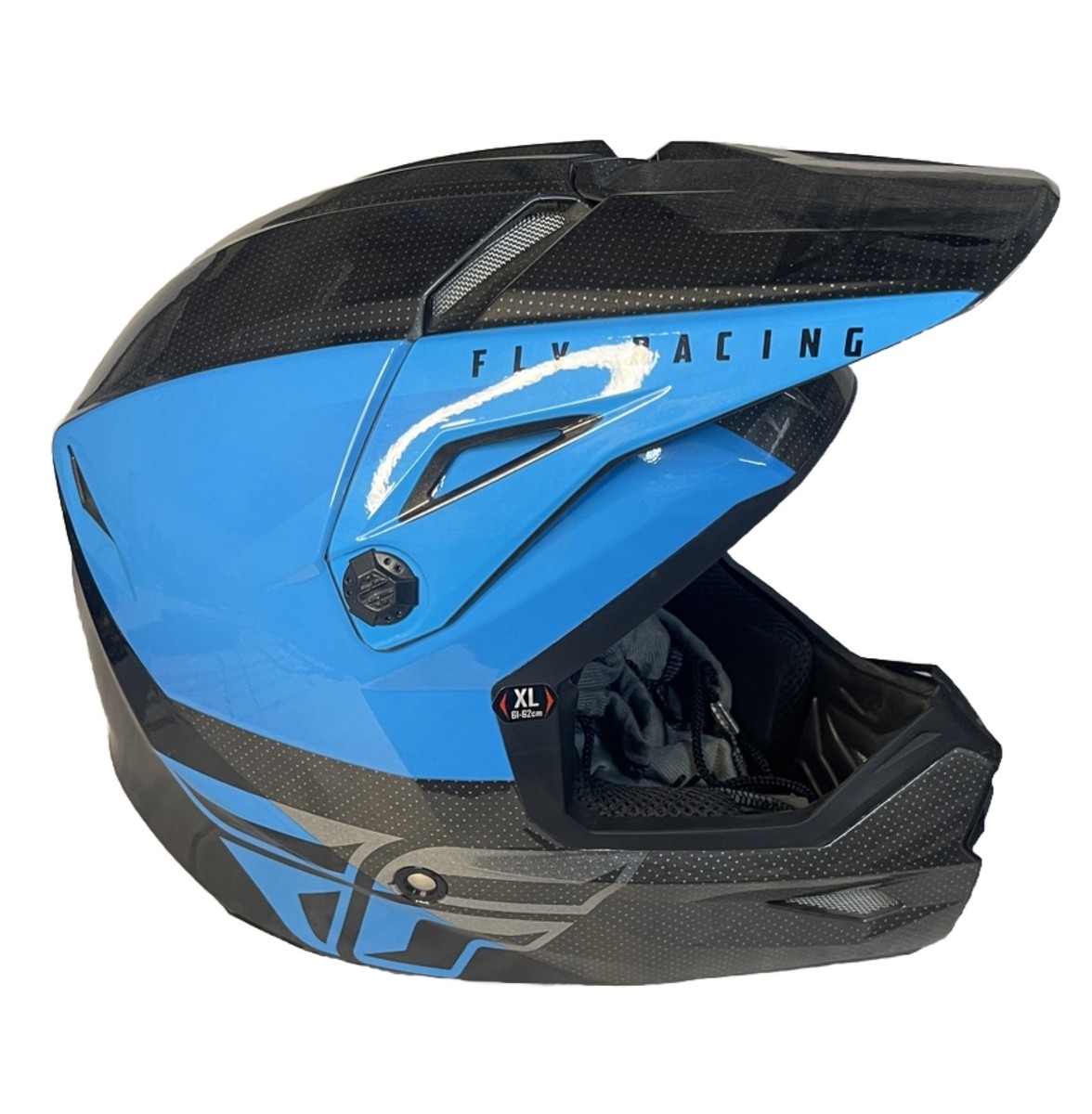 New Fly Racing Kinetic Straight Edge Adult Helmet, X-Large, 73