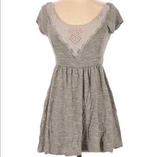 Urban Outfitters Pins & Needles Gray Lace Dress