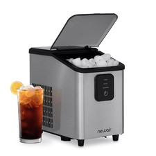 26 Lbs. Mini Ice Maker Countertop, Bullet Ice Maker, Portable and Lightweight