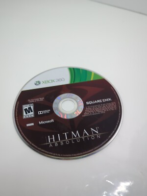 Hitman: Absolution (Microsoft Xbox 360, 2012) Disc Only