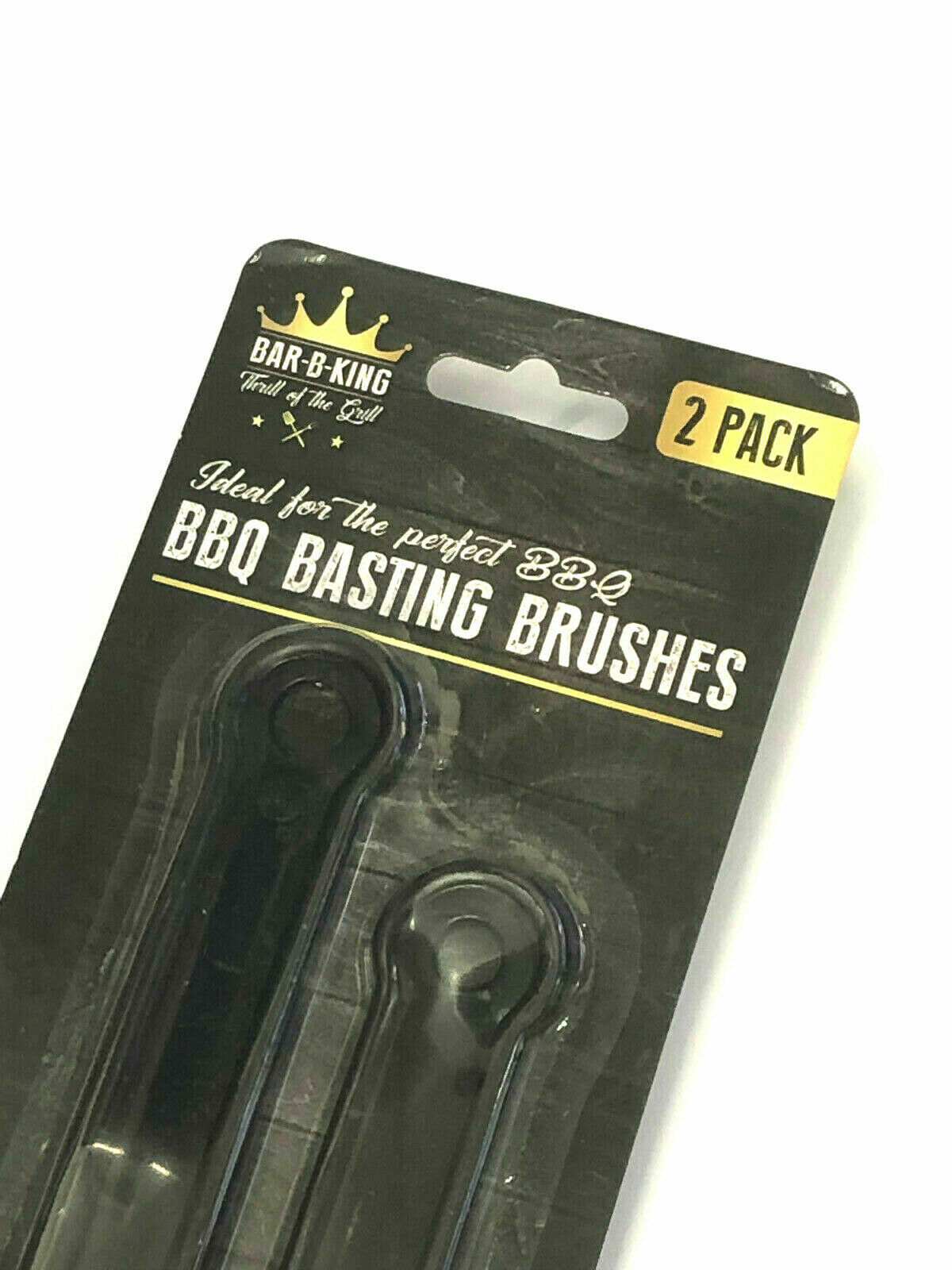 2Pcs Pastry Basting Brush Set BBQ Cake Glazing Brushes Baking Cooking