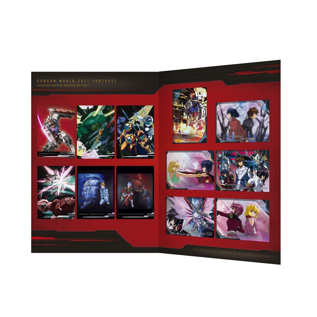 GUNDAM WORLD 2021 CONTRAST Carddass Masters Premium Edition GUNDAM WORLD 2021 CONTRAST Carddass Masters Premium Edition