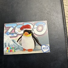 Jb20 Ty beanie babies series 4 1999 #255 Zero The Penguin