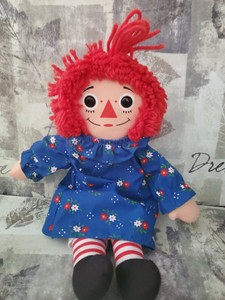 red yarn hair doll