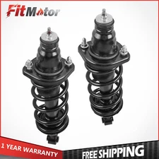 Rear Struts For 01-05 Honda Civic Complete Driver & Passenger Shock Absorbers