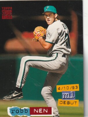 FREE SHIPPING-MINT-1994 Stadium Club - Robb Nenn #45 Florida