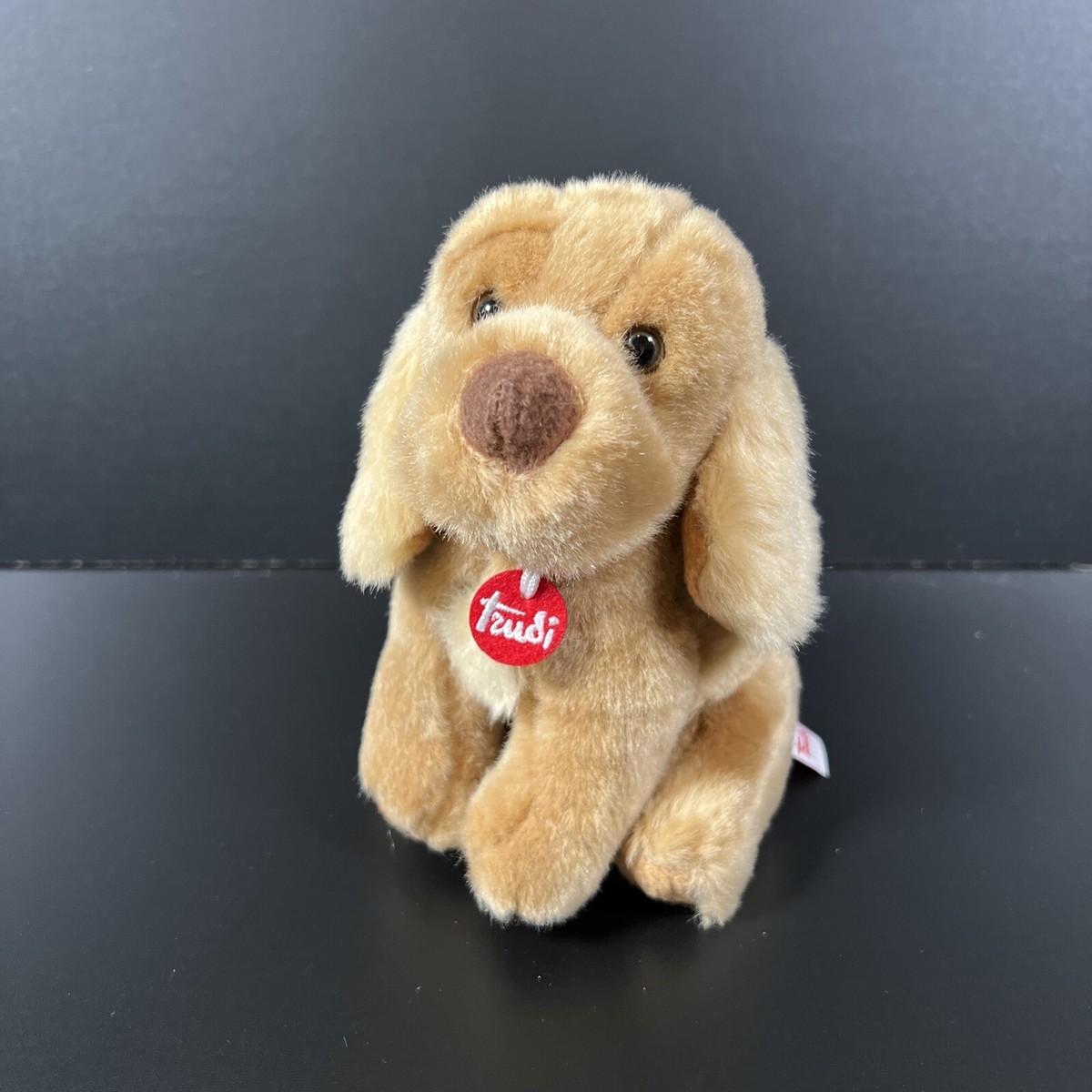 Trudi Tan Brown Puppy Dog Plush Stuffed Animal Long Ears 7