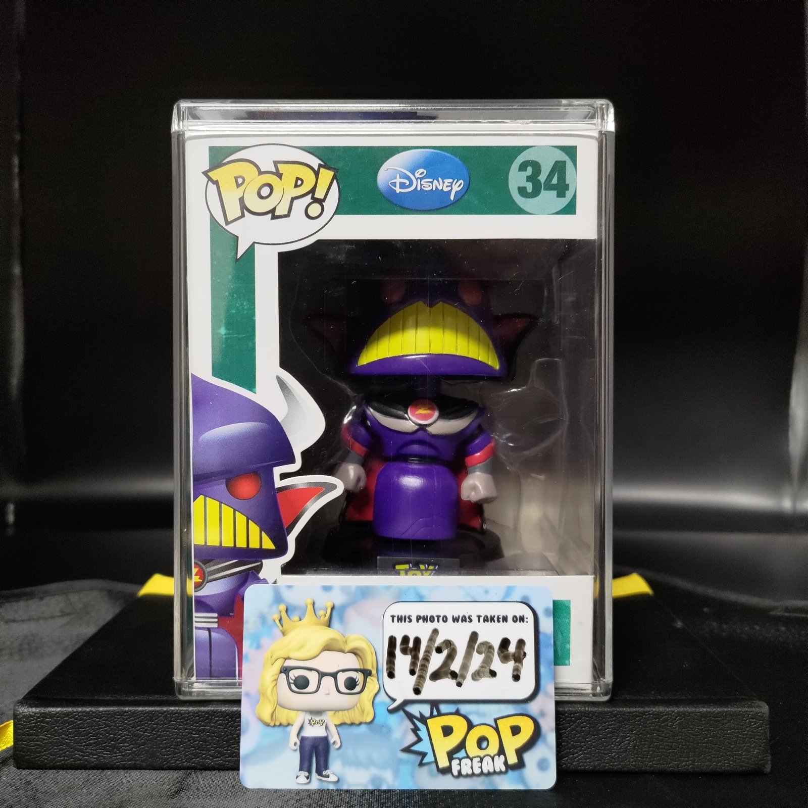 Funko Pop! Rare Toy Story 34 Emperor Zurg (Bobblehead - Disney Logo) [Vaulted]
