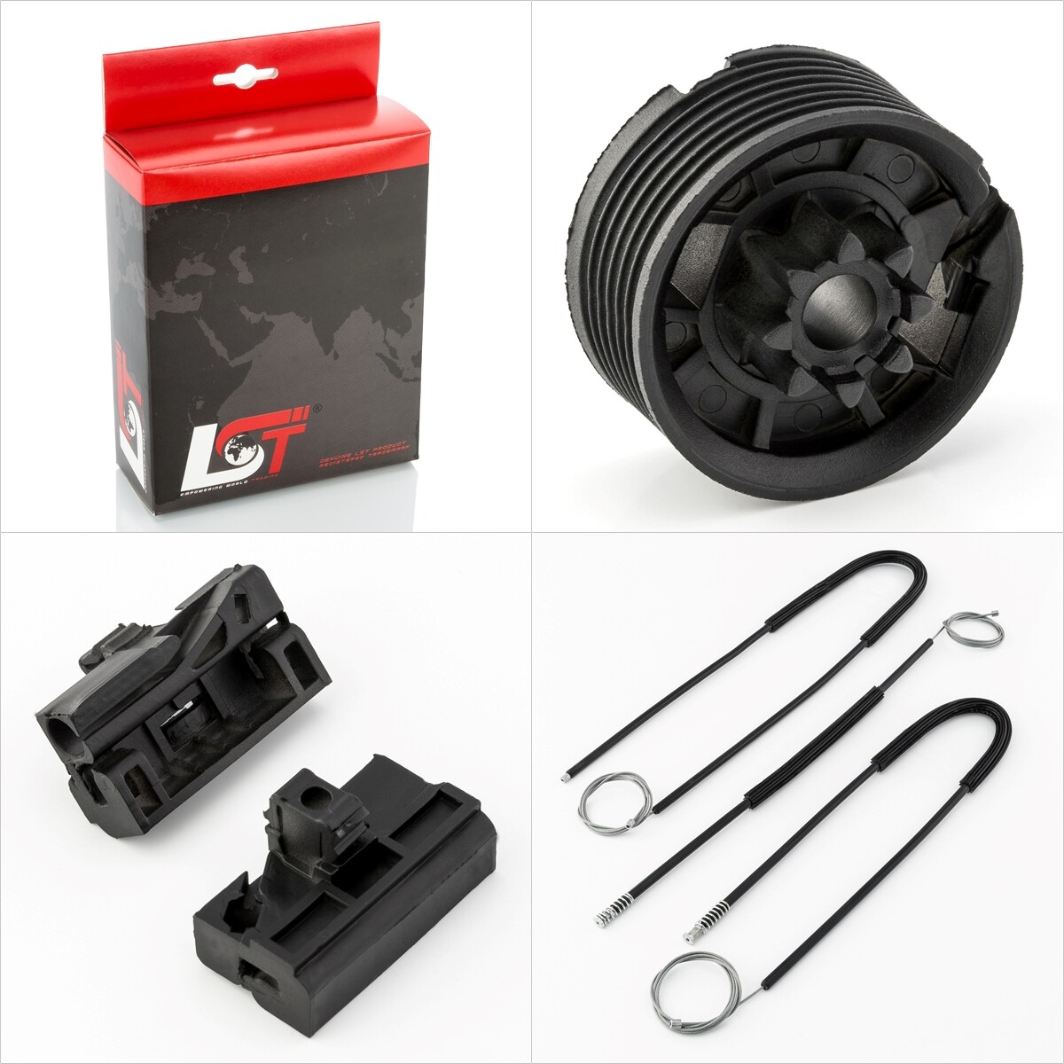 Window Lifter Repair Kit Set Front Right for MERCEDES-BENZ VIANO VITO W639