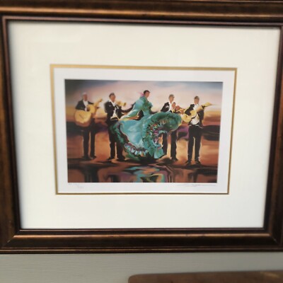 Steve Bloom Mestizo II - AP 176/250 Signed - Ltd Edition Serigraph Mariachi