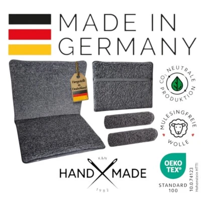 K&N SCHURWOLL Rollstuhl Polster mit 100% Schwurwolle Armauflagenpolster Sitzkissen Sitzpolster