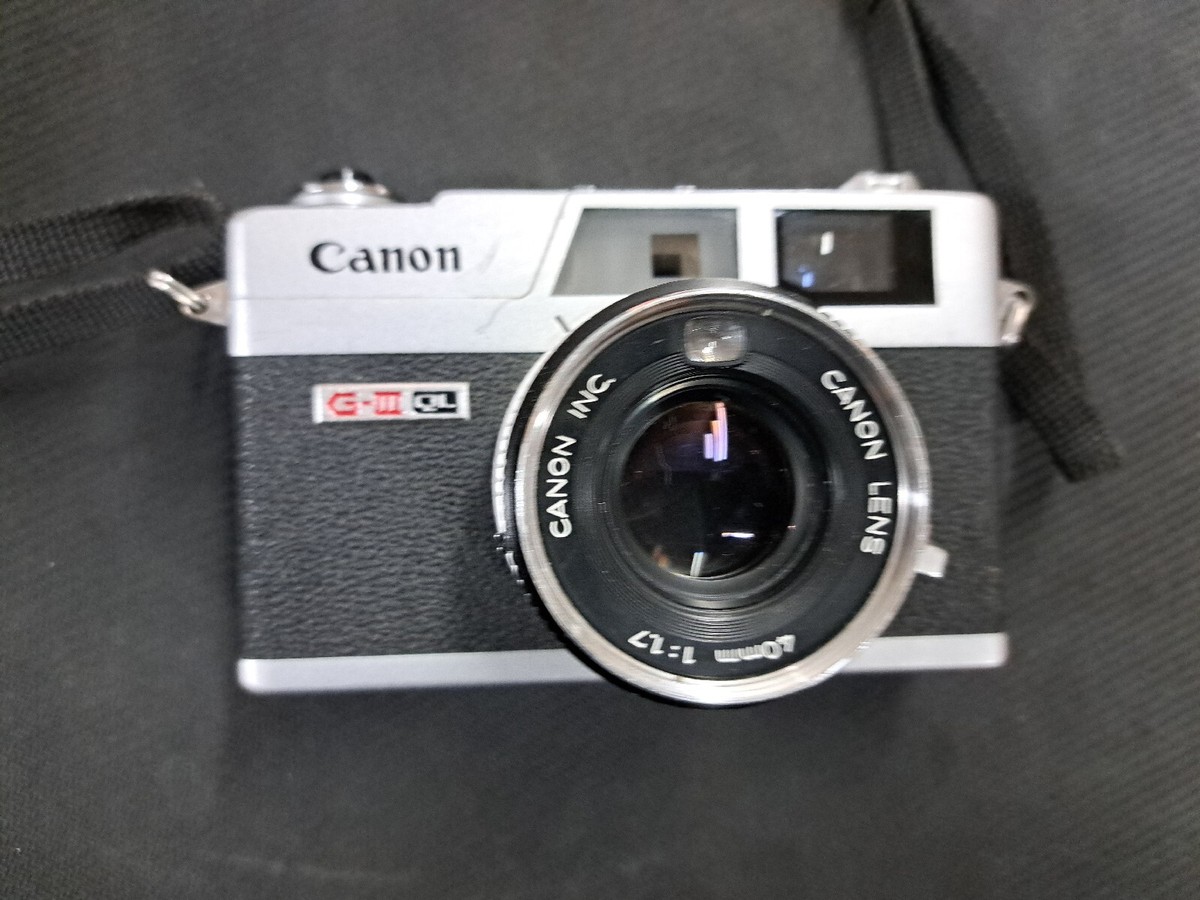 Canon Canonet QL17 GIII Rangefinder Film Camera 40mm 1.7 Lens