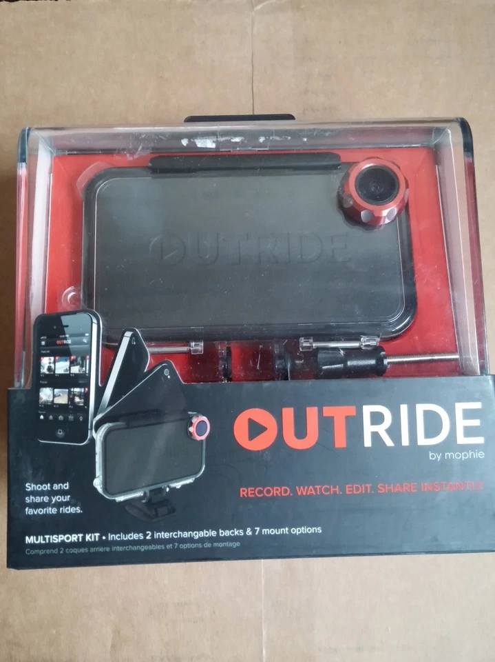 Mophie Outride Kit Multideporte Cámara Acción Cámara Kit iPhone 4/4S Foto 2 de 4