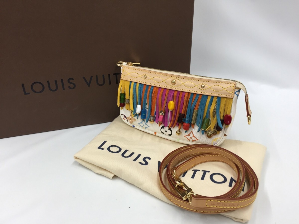 Louis Vuitton Frings Bucket Pouch Multicolore M40109