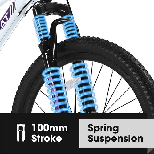 Women Mountain Bike Bicycle Outdoor Ride Adventure 26-Inch Wheels 21-Speed - Picture 4 of 8