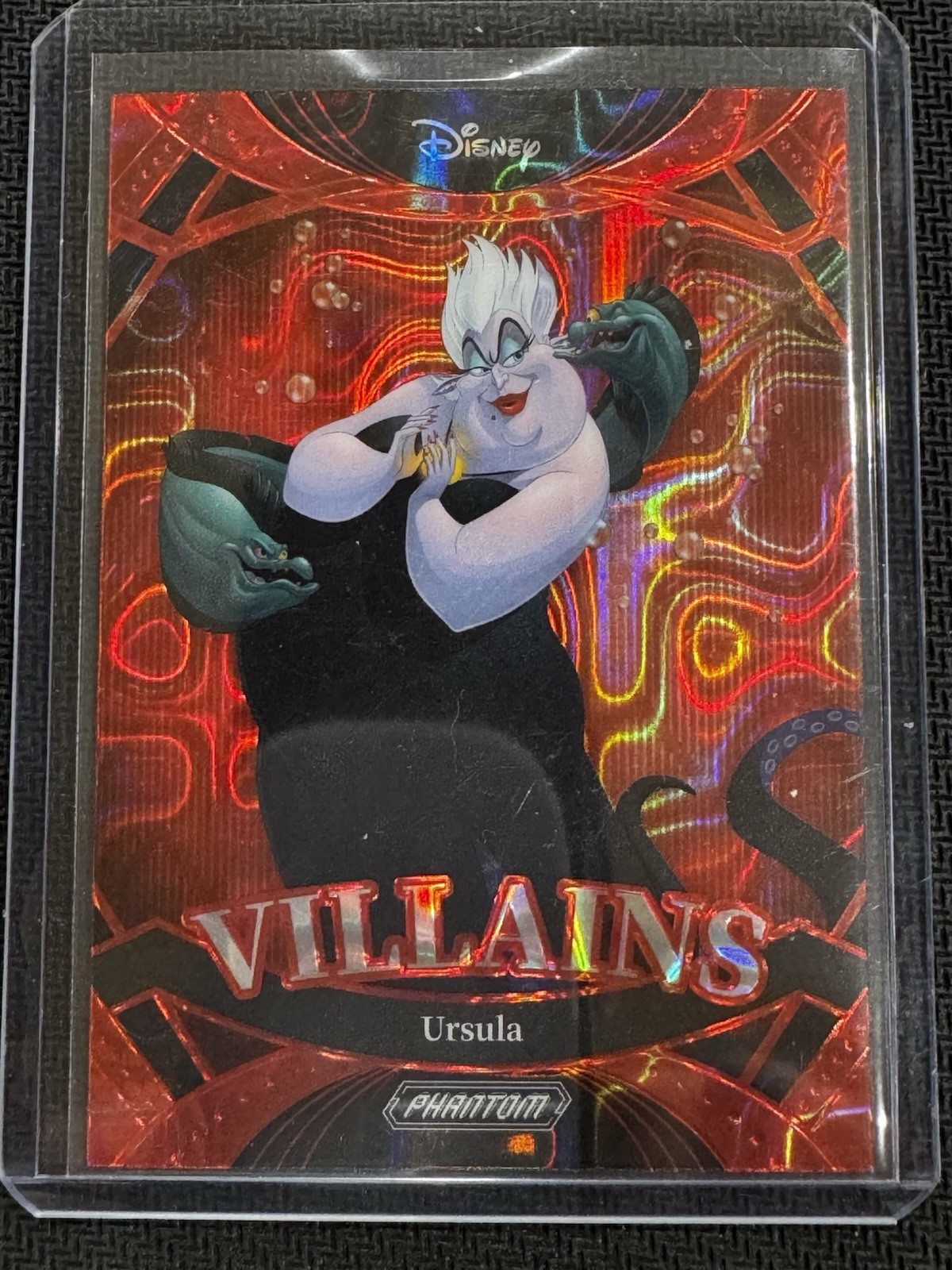 2025 Kakawow Phantom Disney Villains Red #PD-VIR-01 Ursula /75 Sp Rare