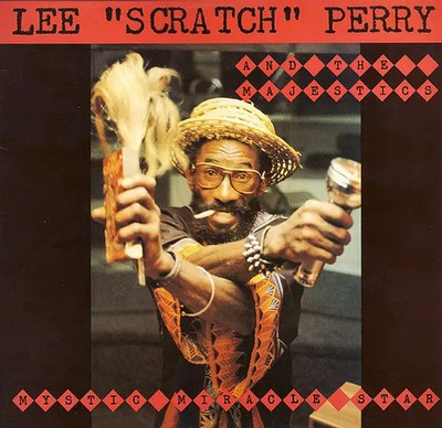 Lee Perry And The Majestics Mystic Miracle Star Heartbeat records Vinyl LP