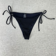 TOPSHOP Swim Bikini Bottom Womens Size 6 Blac...