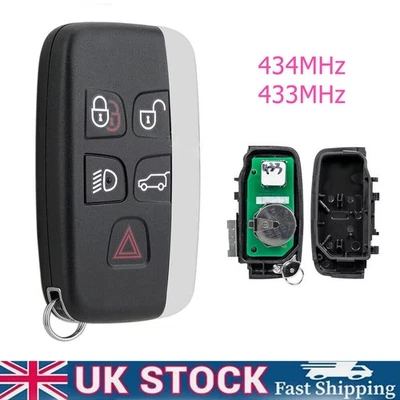 QNGENET SMAR REMOTE KEY FOB 5 BUTTON 434MHz FOR LAND ROVER DISCOVERY RANGE VOGUE SPORT
