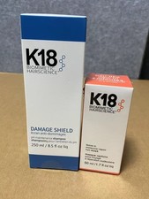 K18 Biomimetic Hairscience Damage Shampoo 250ml + Conditioner 50ml