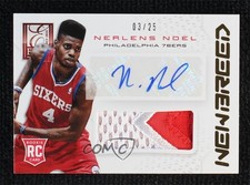 2013-14 Elite New Breed Materials Signatures Prime 3/25 Nerlens Noel Auto oh5