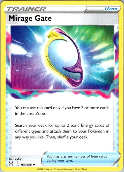Mirage Gate 163/196 Uncommon Lost Origin Pokemon Near Mint