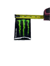  BRAND NEW  Monster Energy Drink Logo Decal Sticker 3  x4  Green Lot Of 25