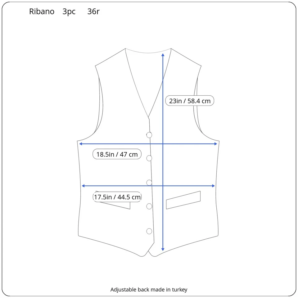 Nuevo Traje 3 Piezas 36r 34xunfinshed Solapa Pico Doble Ventilación Un Botón Foto 3 de 4